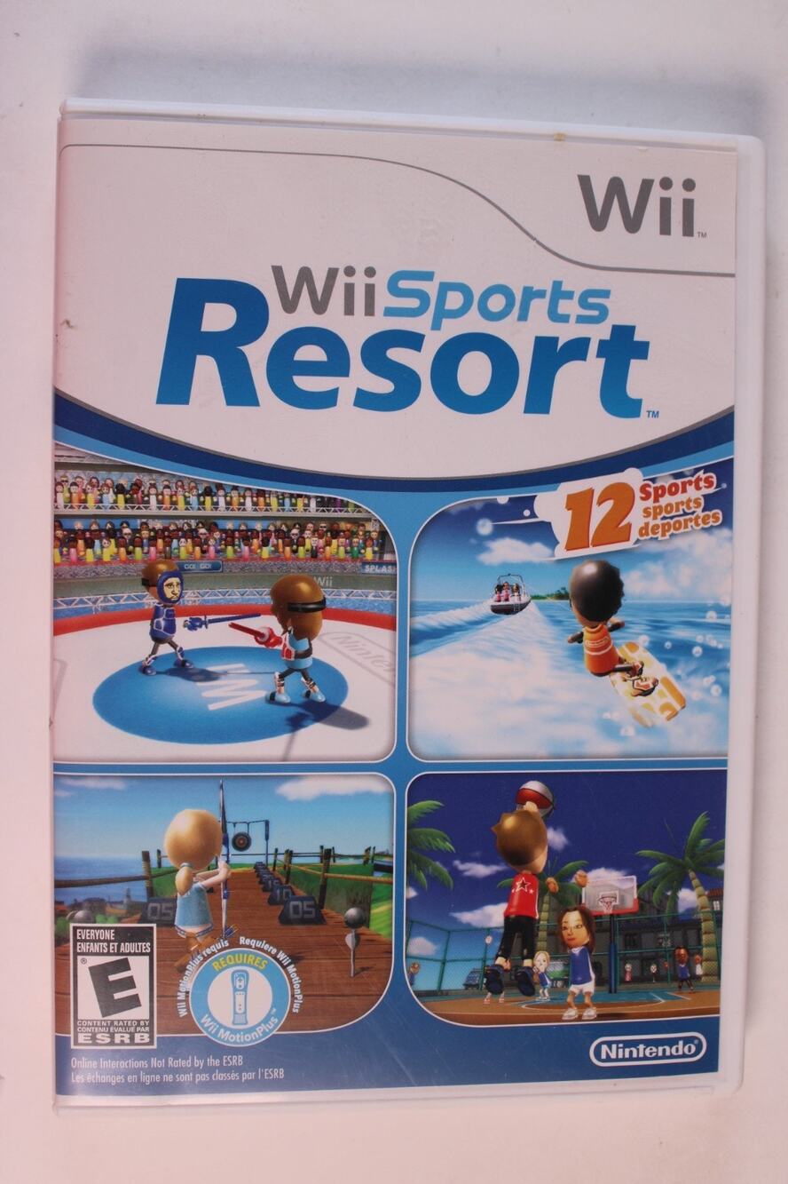 Wii Sports Resort (Nintendo Wii) Authentic, Complete, Tested/works
